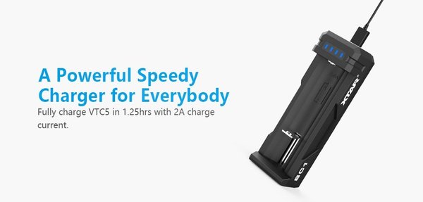 XTAR SC Li-Ion lader 2.0A