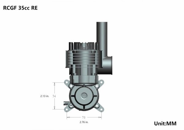 RCGF 35CC RE Bensinmotor Stinger