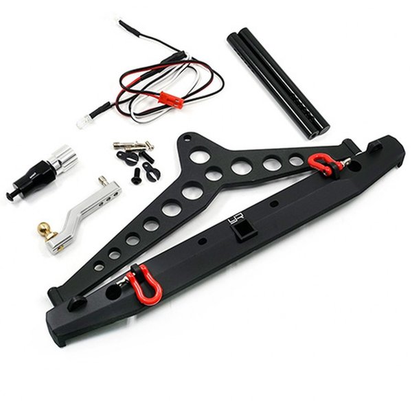 Yeah Racing Alu Alloy Rear Bumper w/LED
