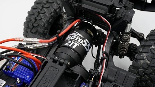 Yeah Racing Hackmoto 21T 550 borstad motor