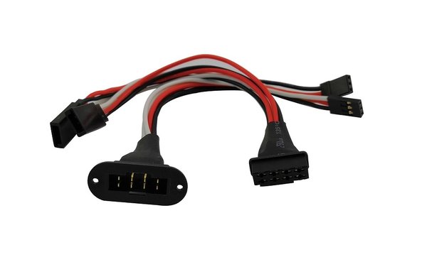 HobbyDetails Dual Servo Wing Harness 150mm