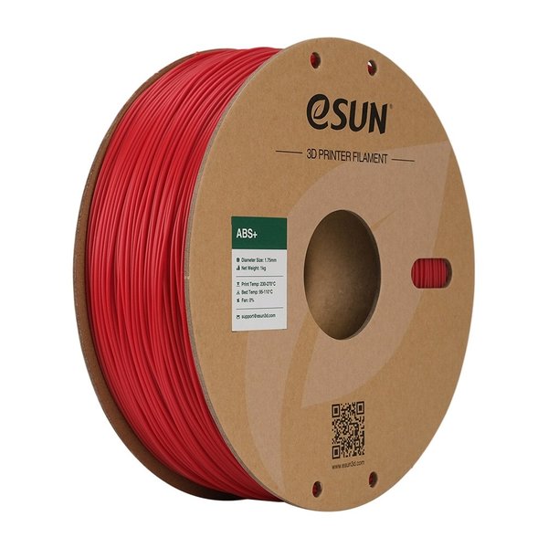 eSUN ABS + 1.75 mm 1 kg - Fire Engine Red
