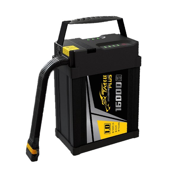 12s 16000mAh - 15C - Gens Ace Tattu Plus AS150U
