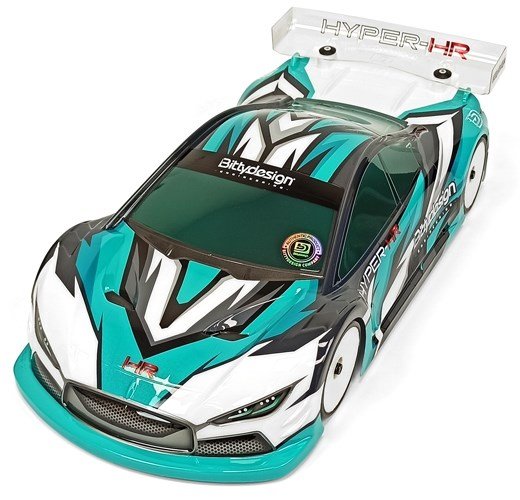 Bittydesign HYPER-HR Clear Body 1/10 TC 190mm ULW