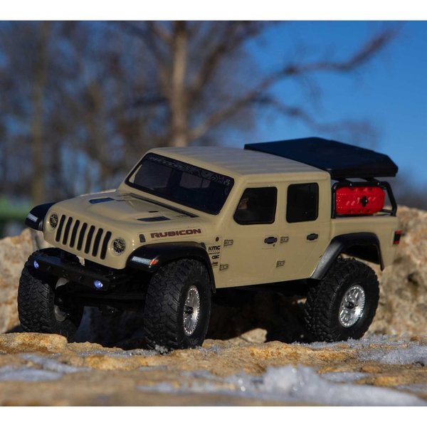 Axial SCX24 Jeep JT Gladiator Crawler 4WD Beige