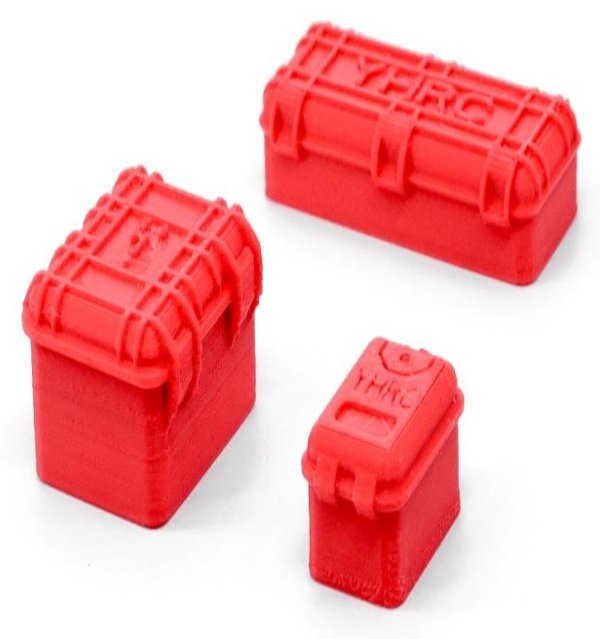 HobbyDetails Mini verktygsväska Röd SCX24