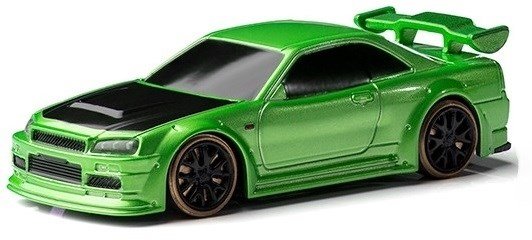 Turbo Racing DRIFT C64 1/76 Green - RTR