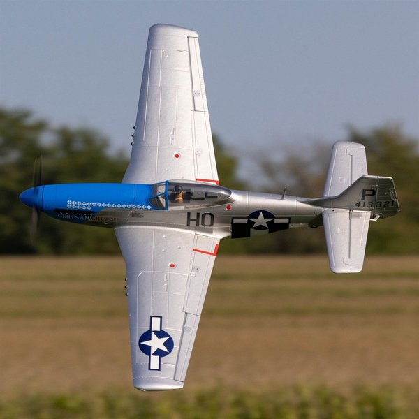E-Flite P-51D Mustang 1.2m BNF m/AS3X &amp; SAFE