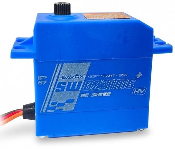 Savöx Servo SW-0231MG+ HV Vandtæt 25kg IP67
