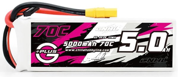 6s  5000mAh -70C - CNHL G+Plus Series XT90