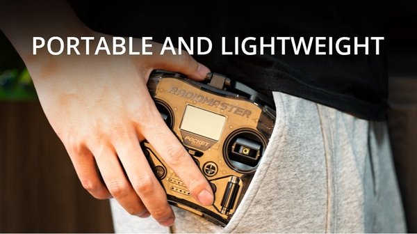 Radiomaster Pocket 16ch ELRS LBT - Charcoal