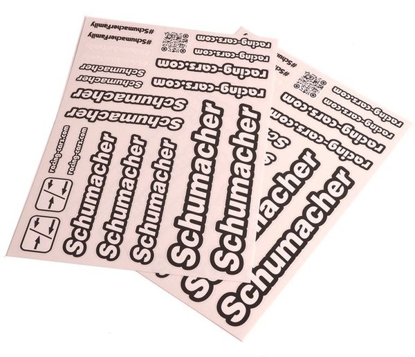 Dekalark Schumacher - Black - 2pcs