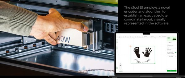 xTool S1 40W Diode Laser Cutter Basic Kit