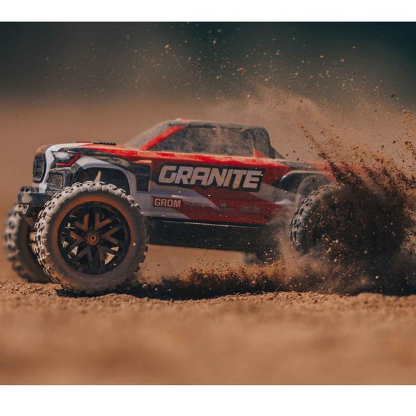 ARRMA Granit Grom Mega 4WD Rød - RTR