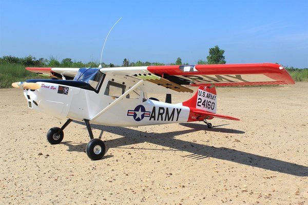 Seagull Giant Cessna Bird Dog 3.1m 70-125cc ARF