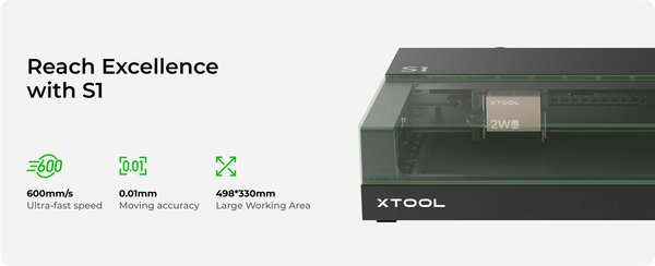xTool Infraröd lasermodul för S1
