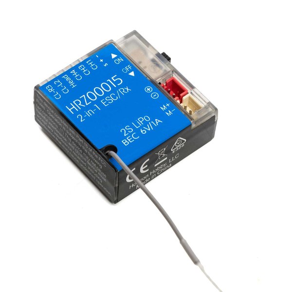 HRZ00015 ESC / Receiver EC2 2.4GHz 1/24