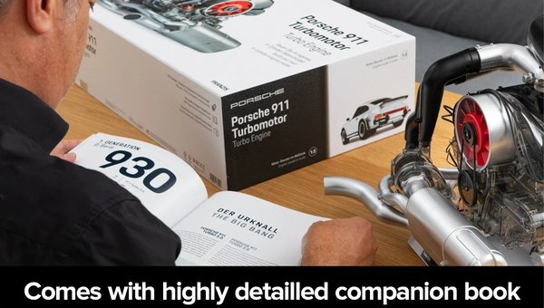 Franzis Porsche 911 Turbo-motor byggesett