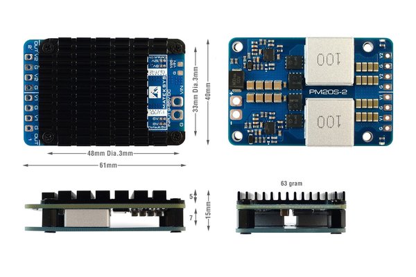 Mateksys PM20S-2 Power Module