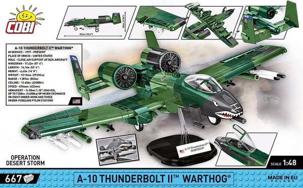 Cobi A-10 Thunderbolt II vårtsvin
