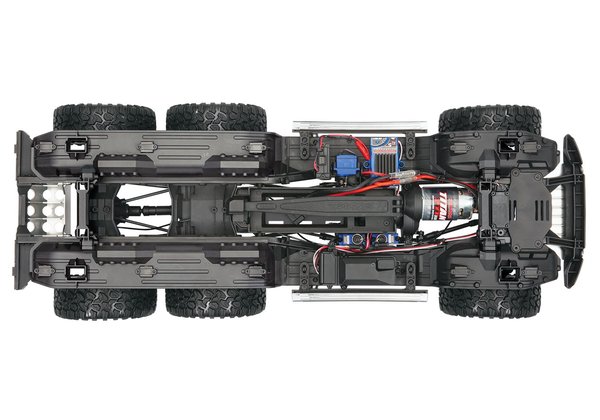 Traxxas TRX-6 Mercedes G63 AMG 6x6 Clipless Sølv