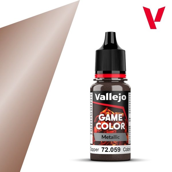 Vallejo Spelfärg 72.059 Hammered Copper