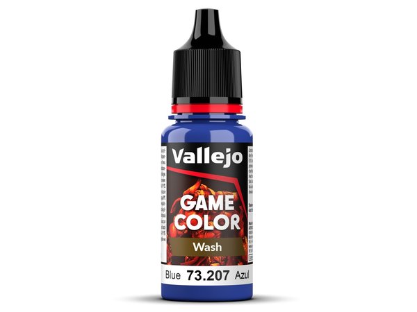 Vallejo Game Color Wash 73.207 Blå