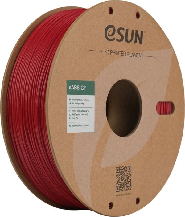 eSUN ABS-GF 1kg - Brandbil Rød