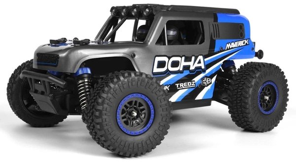 Maverick Doha 1/20 Desert Truck Blue - Komplett