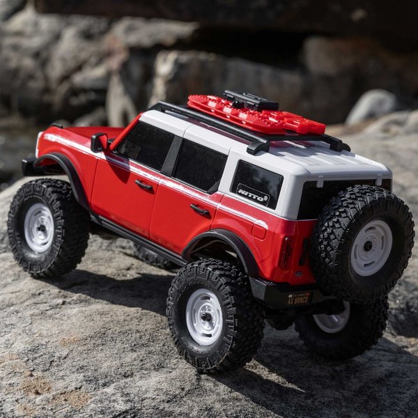 Axial SCX24 Ford Bronco Rock Crawler 4WD Red