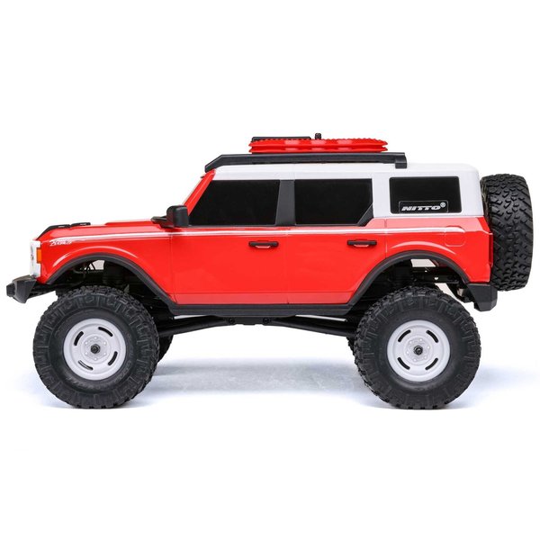 Axial SCX24 Ford Bronco Rock Crawler 4WD Red