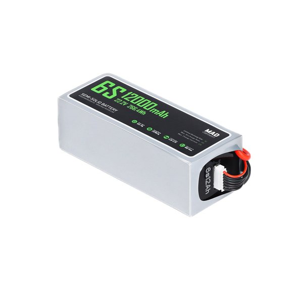 6s 12000mAh -5C - Mad Components XT60