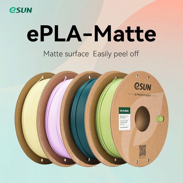 eSUN PLA-Matte 1.75mm 1kg - Dark Blue