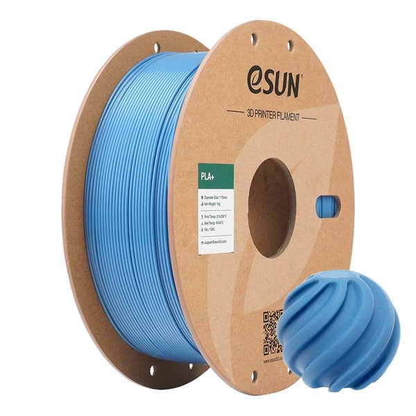 eSUN PLA+ 1.75 mm 1 kg - Haze Blue