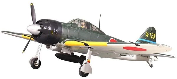 FMS A6M3 Zero 1400mm Grøn PNP