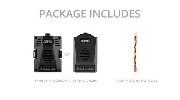 Radiomaster SBUS Wireless Trainer Modules - Micro