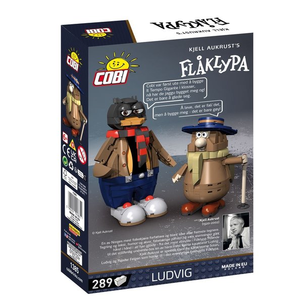 Cobi Ludvig figur - Flåklypa