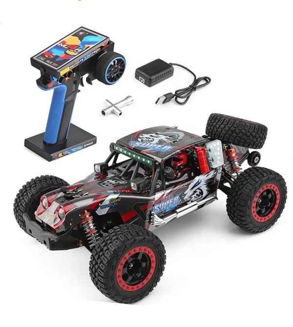 Lastbil 124028 Race 1/12 4WD - Komplet
