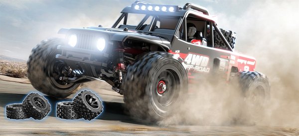 MJX Hyper Go børsteløs 1/14 4WD ørkenbuggy