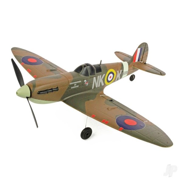 Top RC Hobby Spitfire 450mm Gyro Grønn/Brun RTF