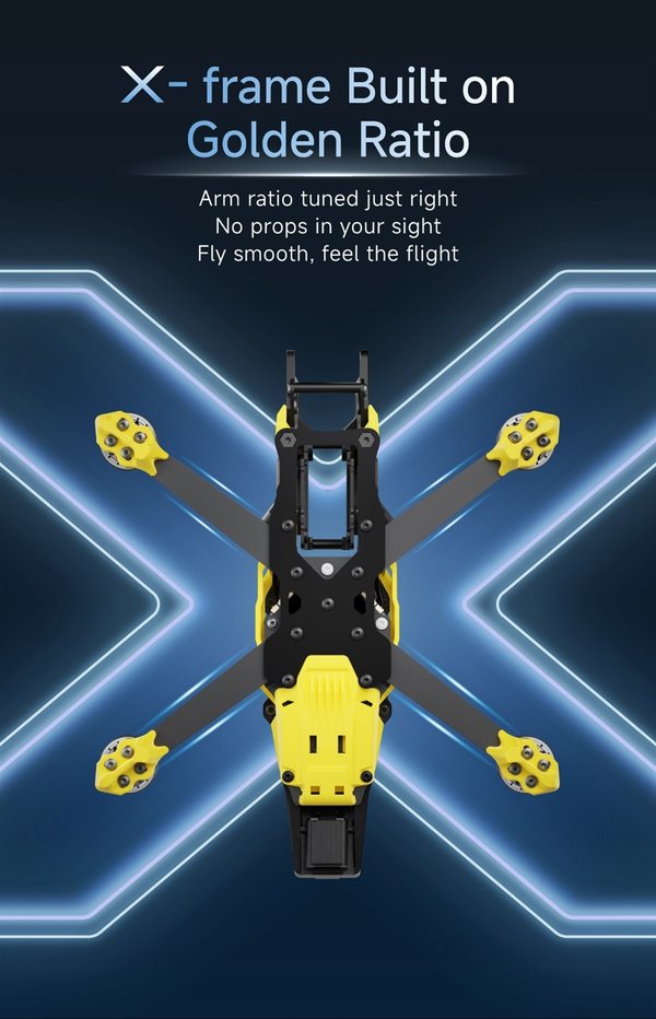 SpeedyBee Master 3X O4P Frame Kit Alu Alloy Head