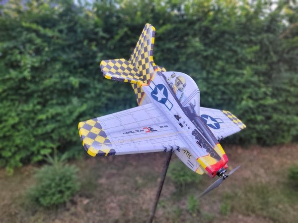 RCF Tegneserie Krigsfugle EPP-sæt - Mustang P-51