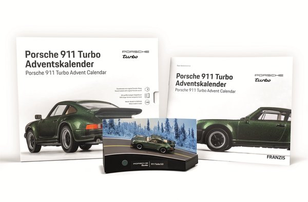Porsche 911 Turbo Adventskalender 1:43