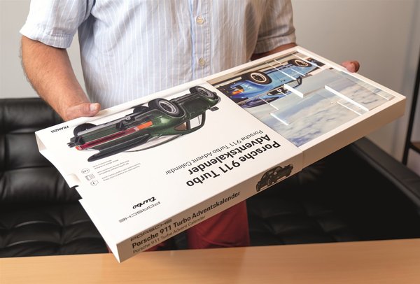 Porsche 911 Turbo Adventskalender 1:43
