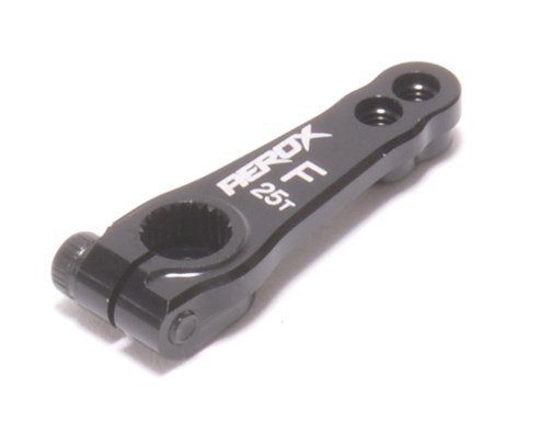 Aerox Servoarm i legering kort - Futaba 25T