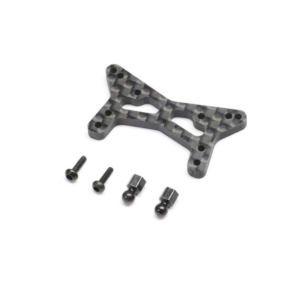 LOS-1981 Carbon Front Shock Tower Micro-B/T