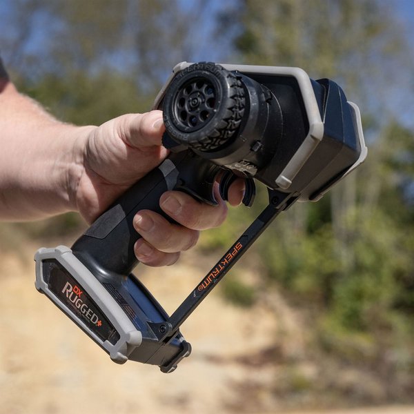 Spektrum DX Rugged+ 12-kanals DSMR+ Sort
