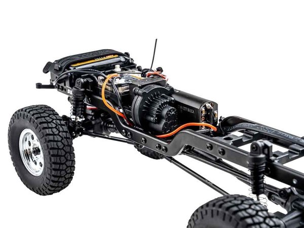 FMS FCX18 Chevrolet K10 V2 1/18 4x4 Rød Komplett