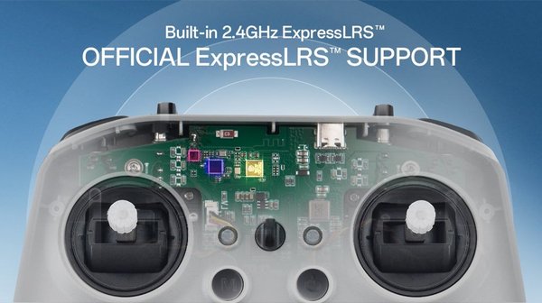 Radiomaster T8L 10-kanals ELRS M2 LBT Grå