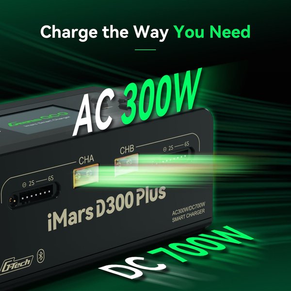 Gens Ace Imars D300 Plus G-Tech 300/700W Svart